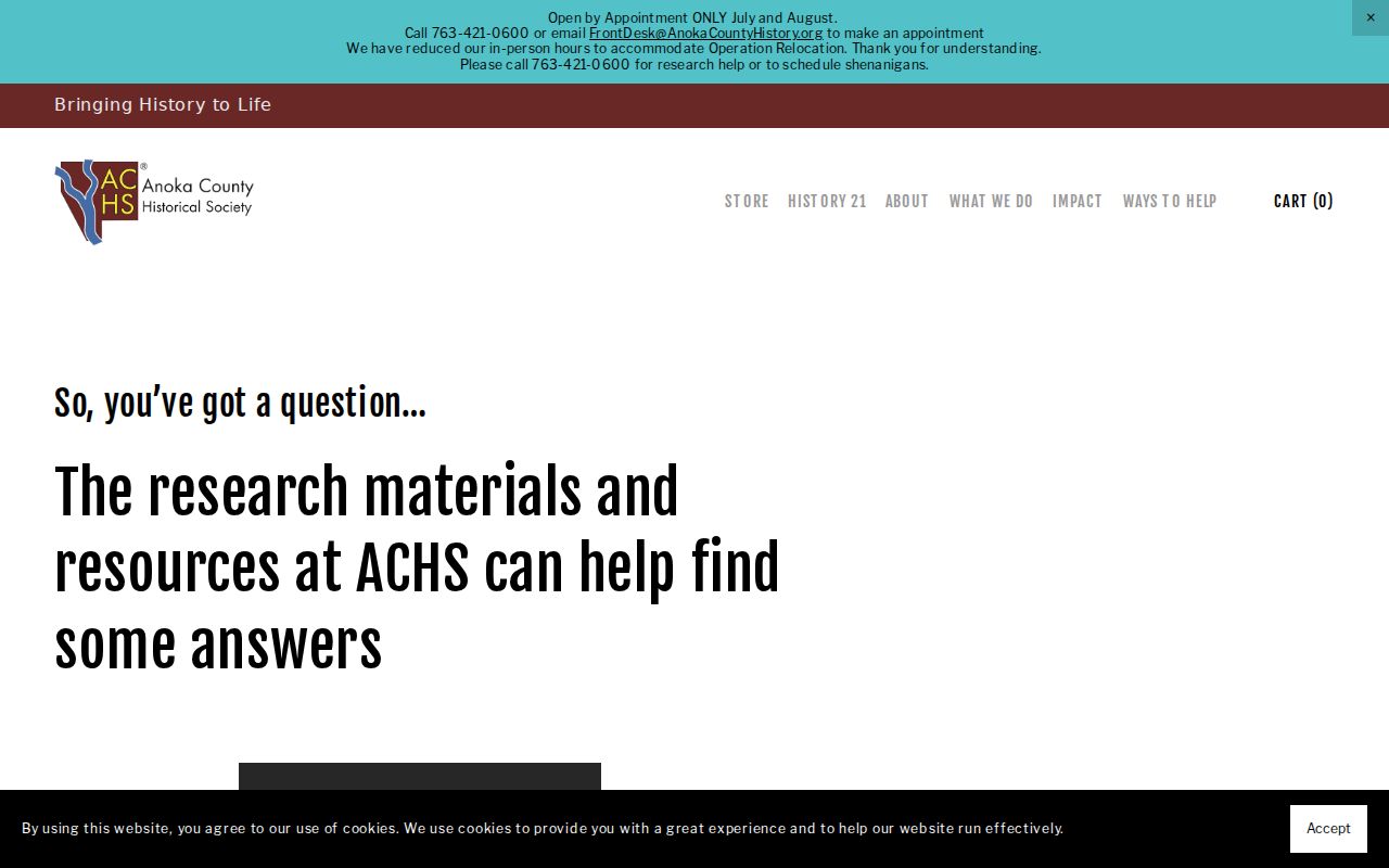 Columbia Heights city directory research resources at Anoka County Historical Society