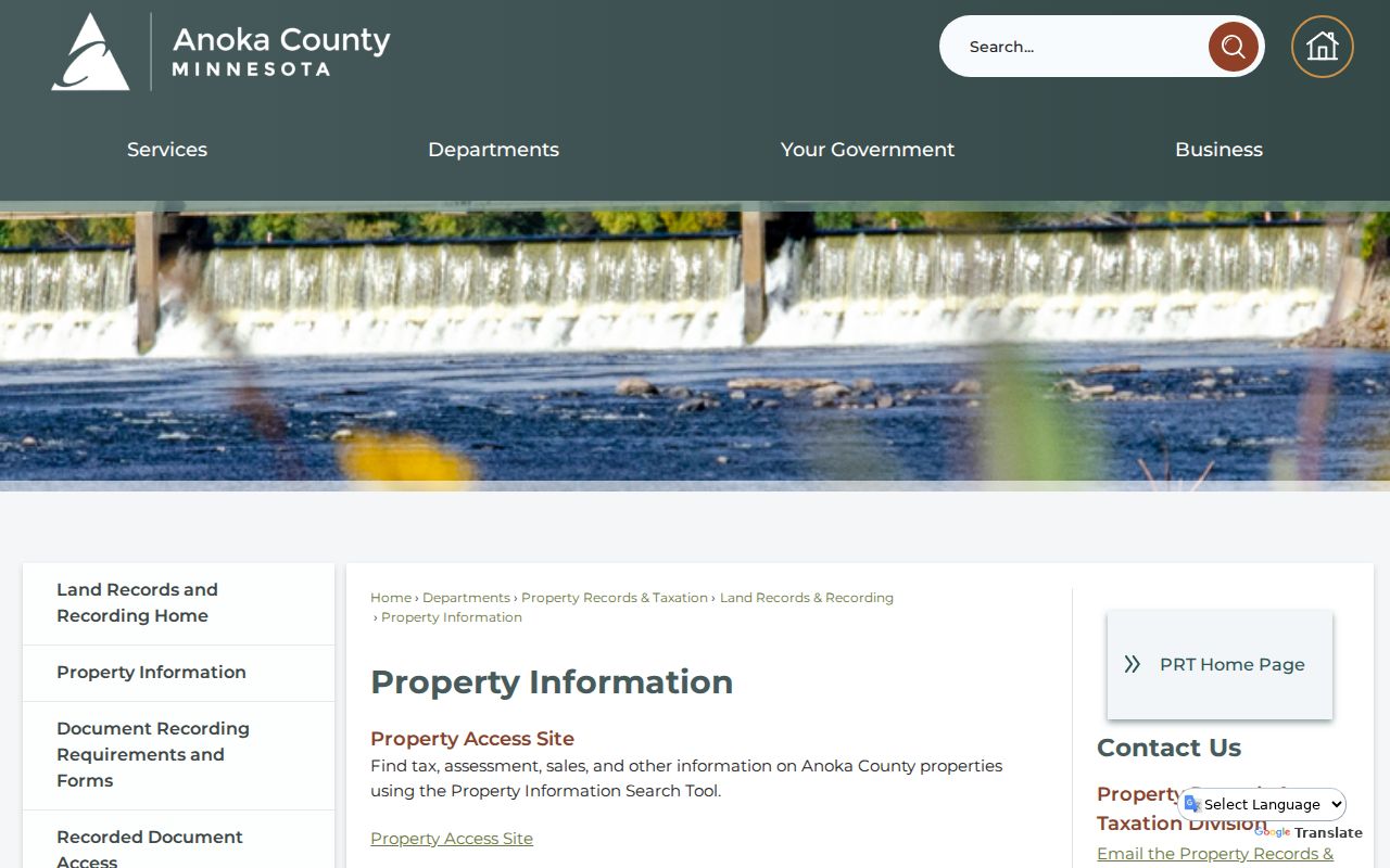 Columbia Heights residents directory Anoka County property information page
